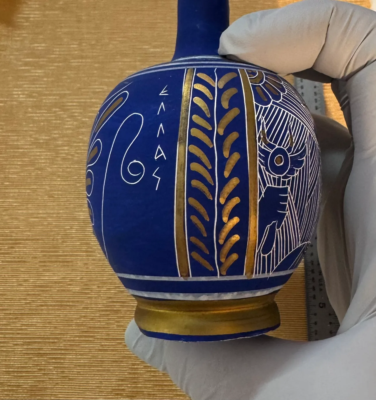 🇬🇷GREEK Ermes Hand Carved decorative Vase image indicator(4)