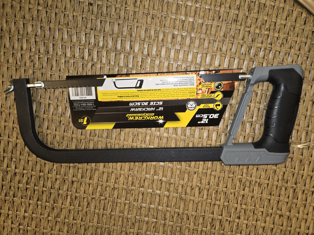 Workcrew 12-Inch Hacksaw 30cm - photo 4