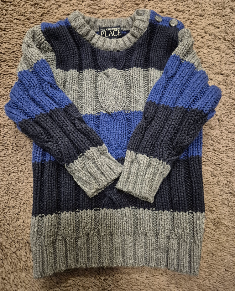 Three Toddler Boy's Knit Sweaters