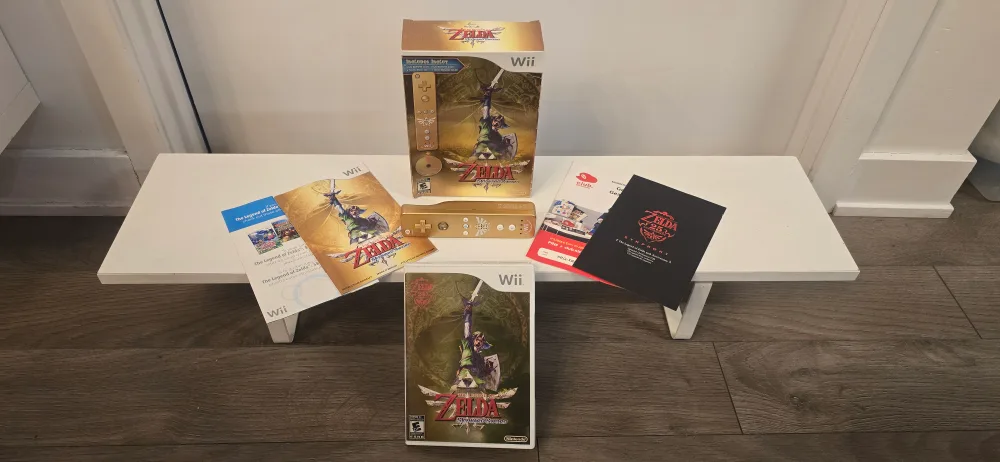 Nintendo Wii Zelda Skyward Sword Gold Edition - Complete thumbnail