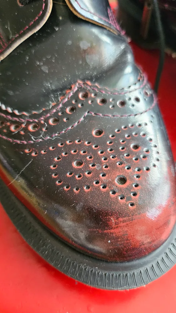 MAKE OFFER: Brogue Boots - Burgundy Leather image indicator(2)