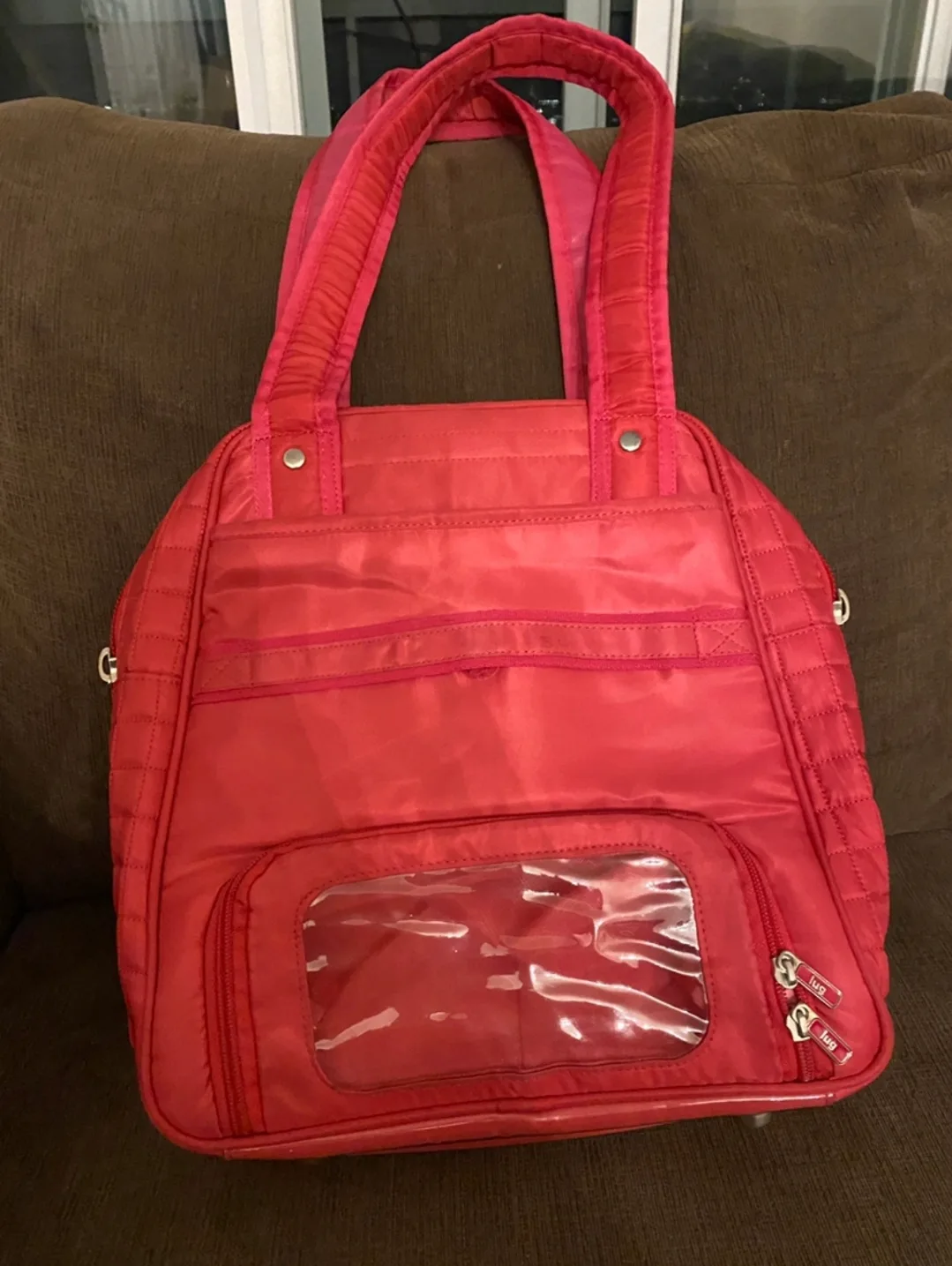 Lug puddle jumper bag - hot pink image indicator(2)