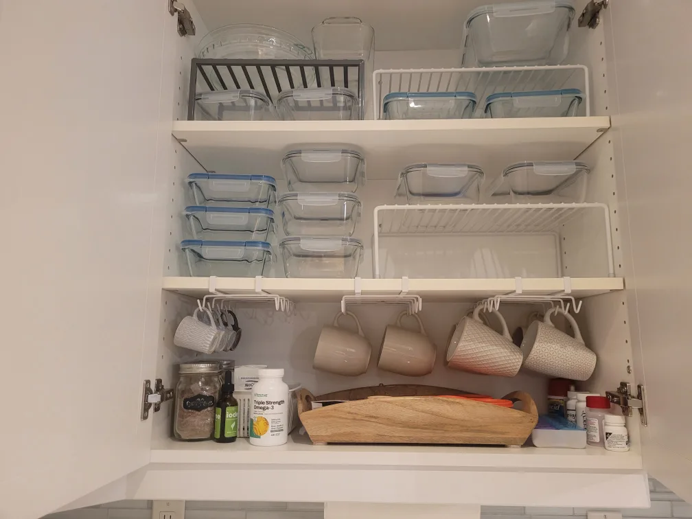 2 sets - Under Cabinet Mug Hooks image indicator(2)