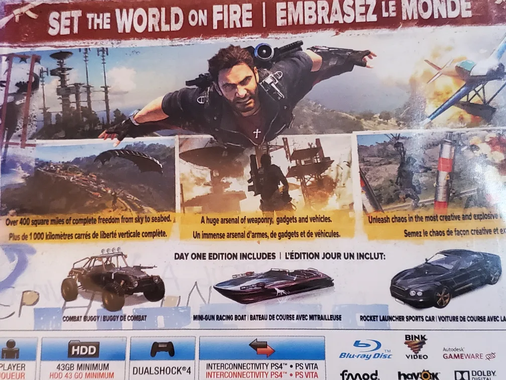 Just Cauze 3 (Day One Eddition) Mint cond. image indicator(5)