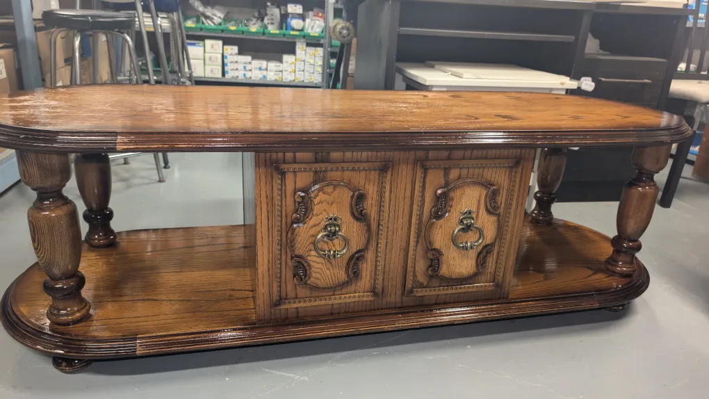 Set of 3 Matching Wood End Tables thumbnail
