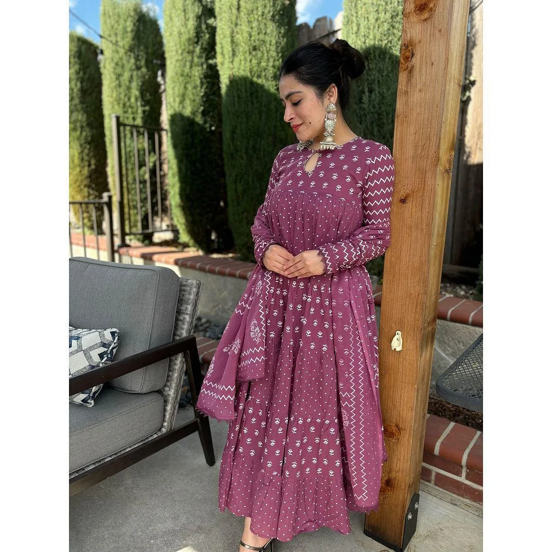 Cotton Kurti set image indicator(2)