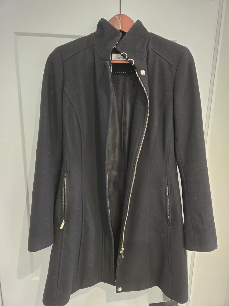 Calvin Klein Black Peacoat - Size XS/TP image indicator(2)