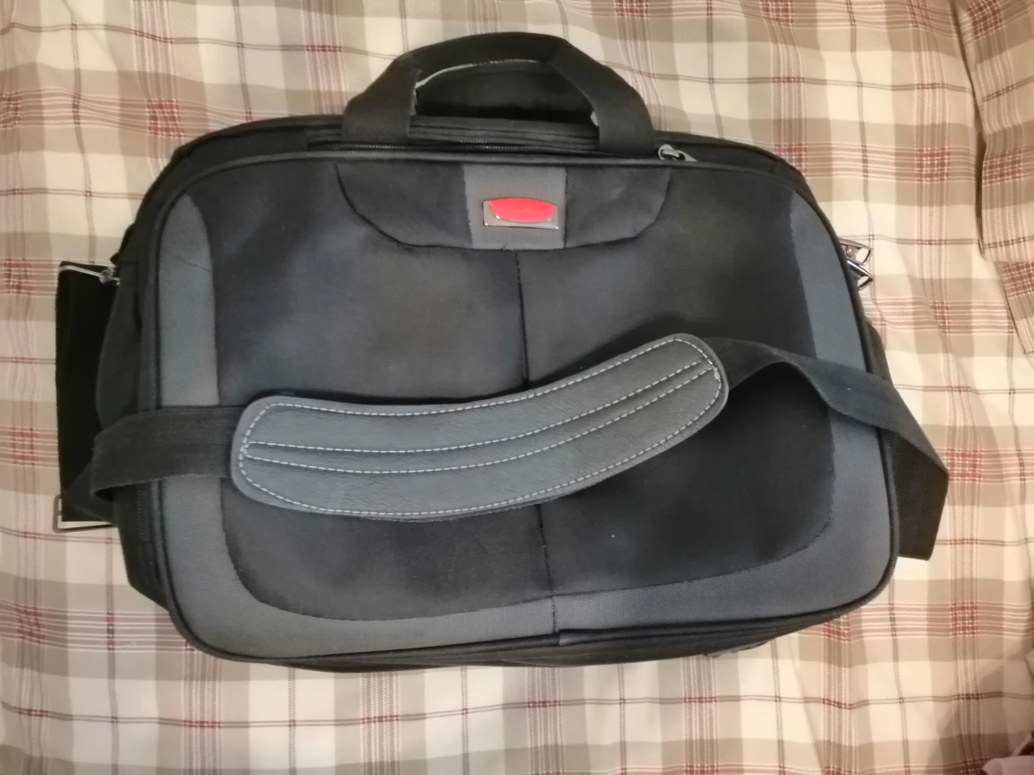 Pierre Cardin Black Laptop Bag