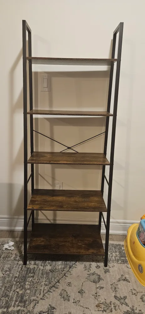 Five-Tier Industrial Bookshelf image indicator(2)