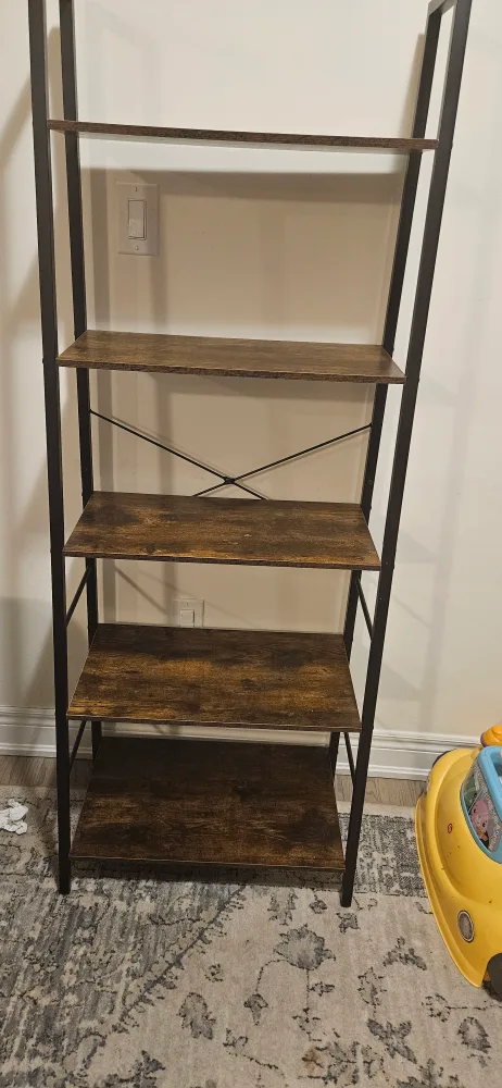 Five-Tier Industrial Bookshelf image indicator(3)