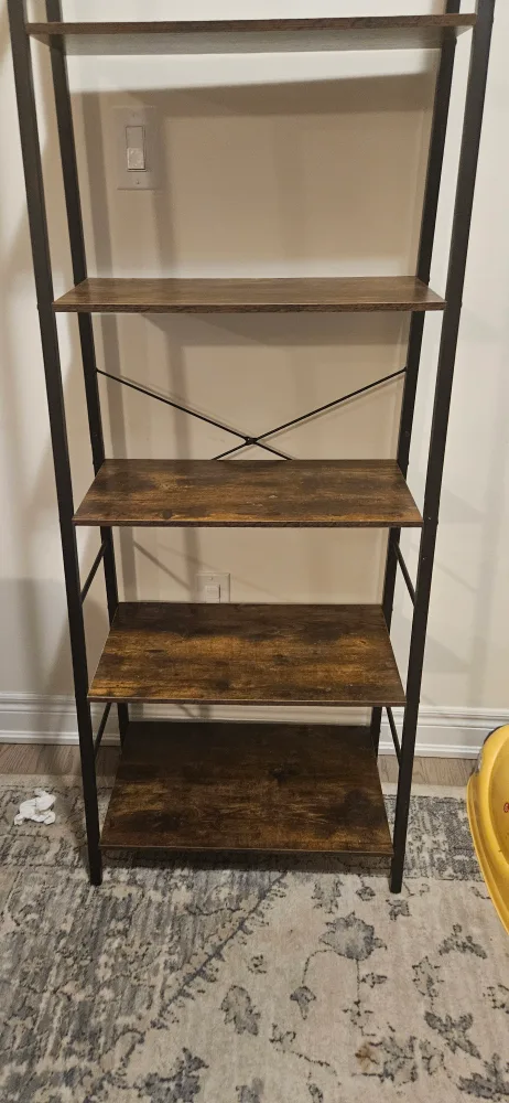 Five-Tier Industrial Bookshelf image indicator(5)