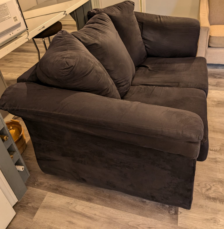 Dark-coloured Sofa