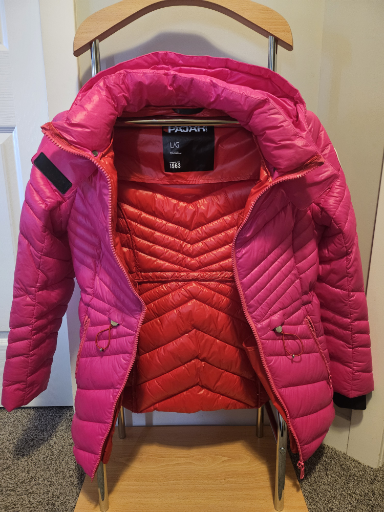 Pajar Women's Pink Down Jacket - Size L/G - photo 3