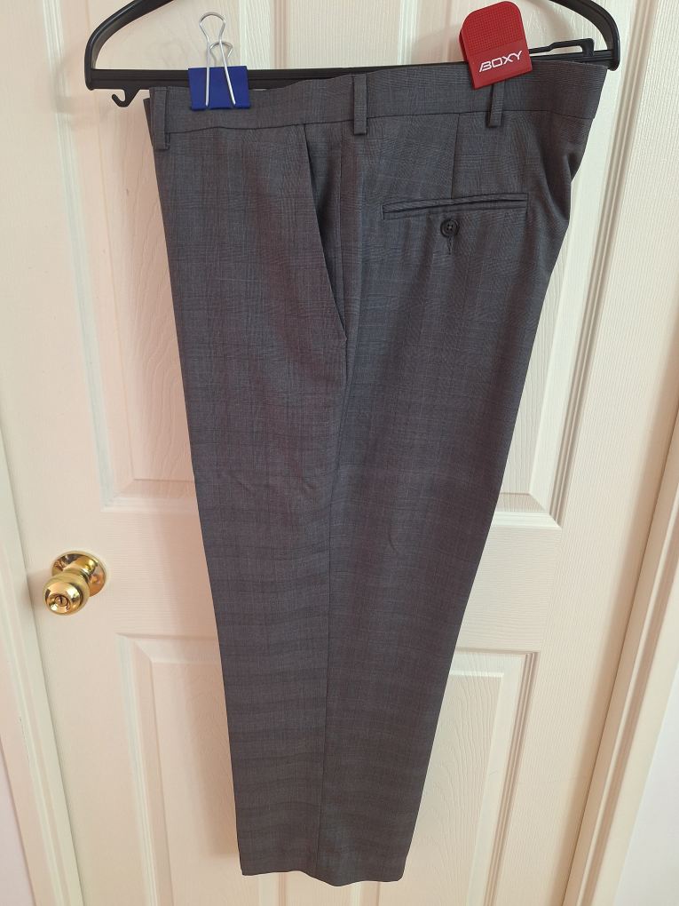 Haggar Brand Men's Grey Dress Pants - photo 2
