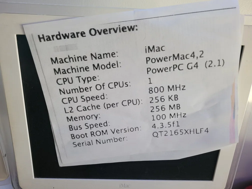 Pair of Vintage iMac G4 (2002) Desktops image indicator(3)