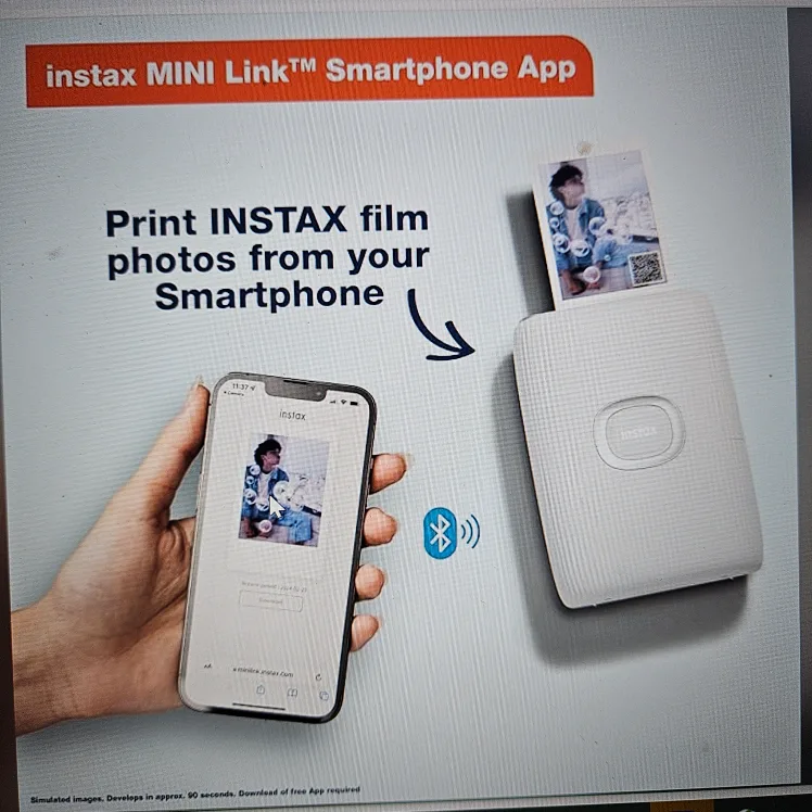 Instax Mini Link Smartphone Printer thumbnail