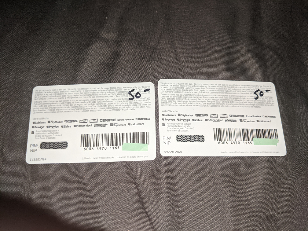 SUPERSTORE GIFT CARD - photo 2