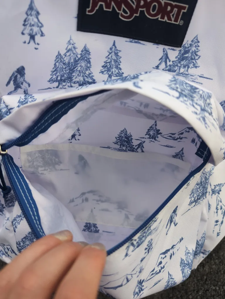 JanSport Superbreak Backpack 15in - Lost Sasquatch Print image indicator(3)