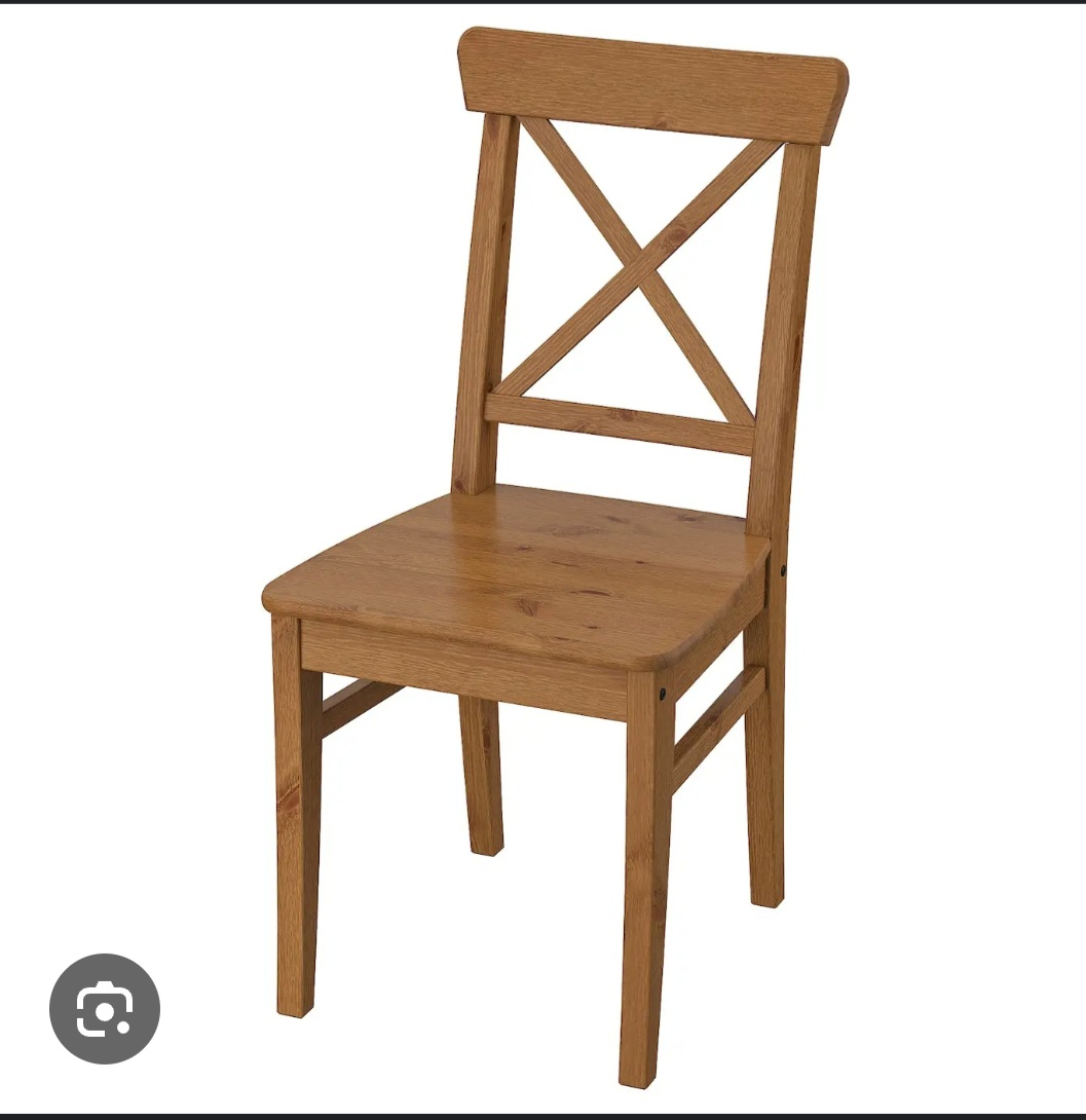 2 IKEA Ingolf  Wooden Chair - photo 2