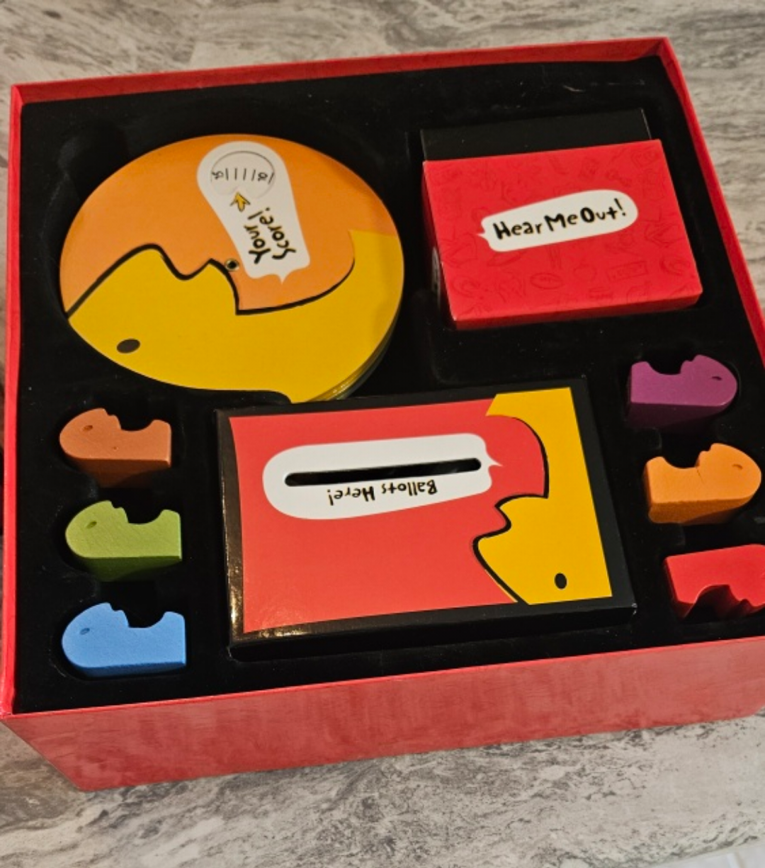 2002 Hear Me Out! Board Game - photo 3