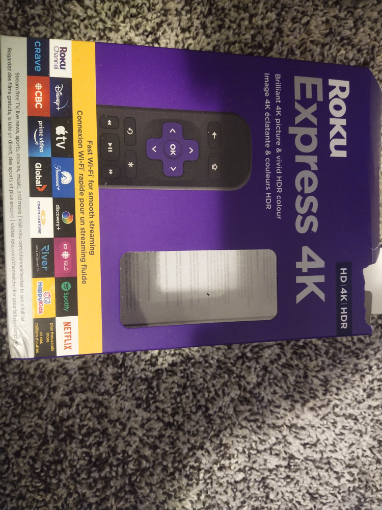 Roku Express 4K Streaming Device with Remote - photo 3