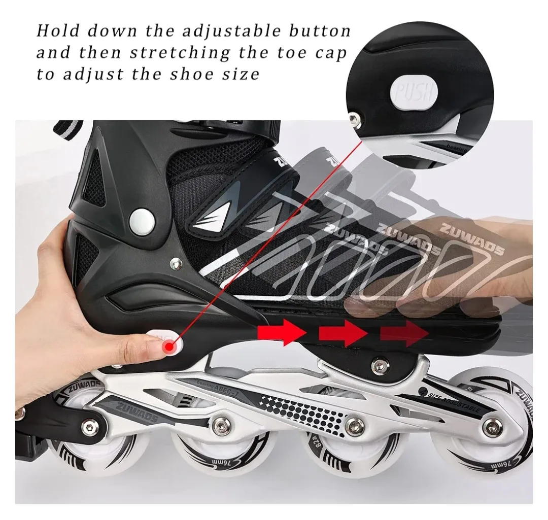 Women's Roller Skates, Size 8 image indicator(2)