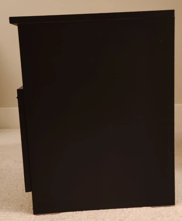 IKEA - BRIMNES Nightstand, black, 39x41 cm (15 3/8x16 1/8 ") - photo 4