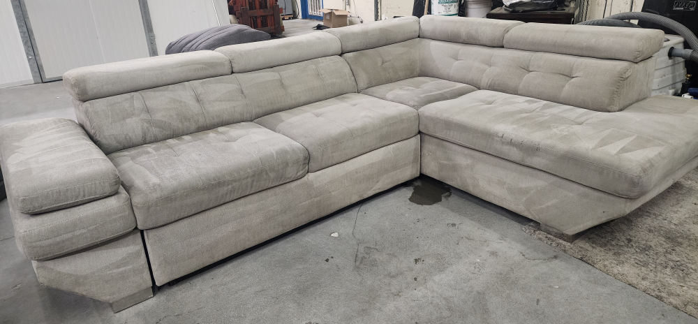 BEIGE SOFA WITH BED,STORAGE AND 2 USB PORTS.FREE DELIVERY!!! - photo 2