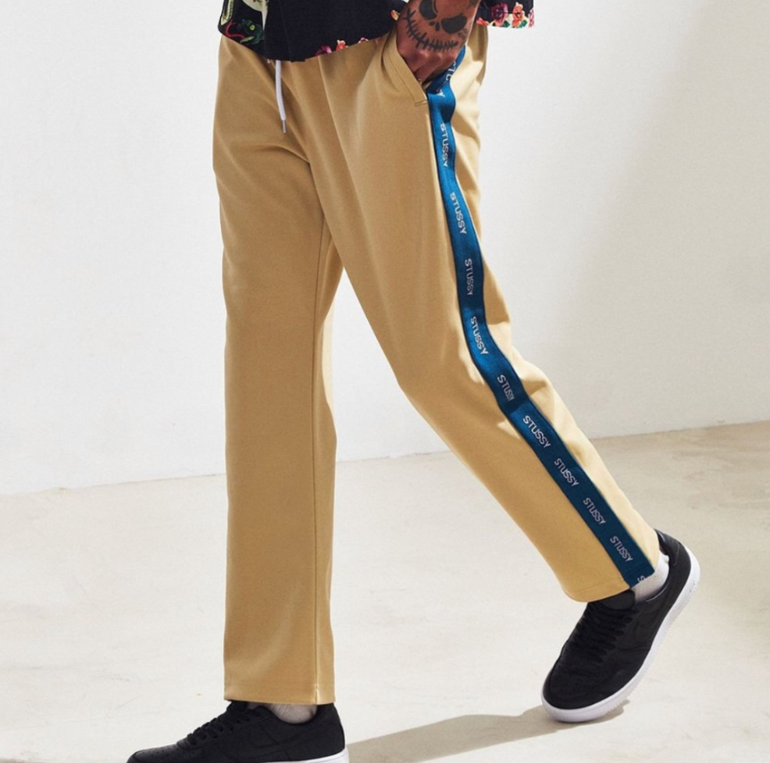 Stüssy Track Pants - Beige - Size M