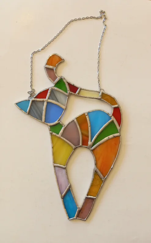 Stained Glass Cat Suncatcher image indicator(3)