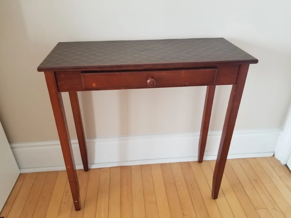Small Wooden Console Table