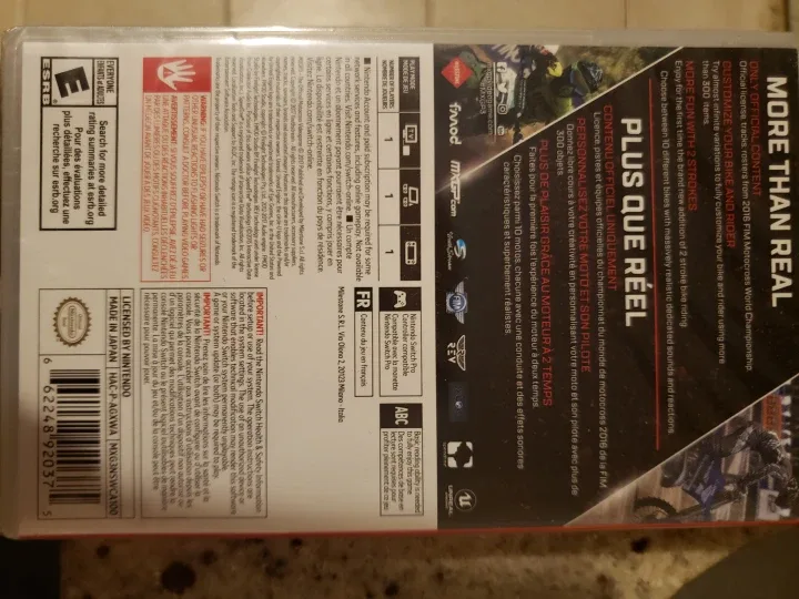 Nintendo switch MXGP3 - The official Motocross video game image indicator(2)