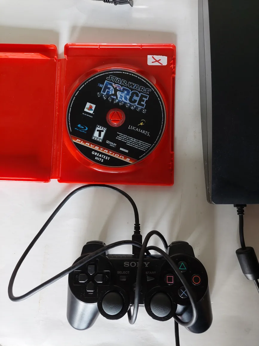 Sony Playstation 3 PS3 with game and controller image indicator(2)