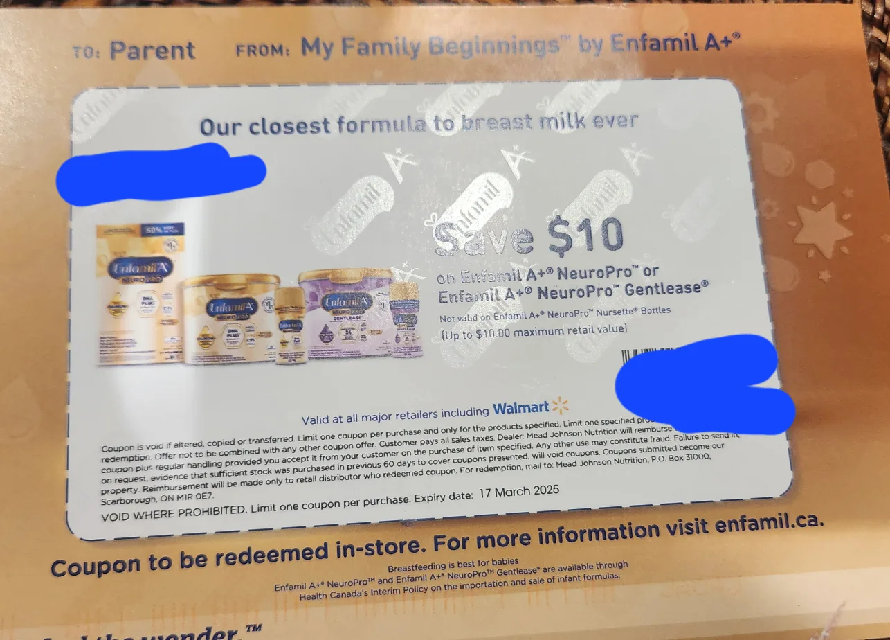Enfamil A+ $10 Coupon - Expires March 17, 2025 thumbnail