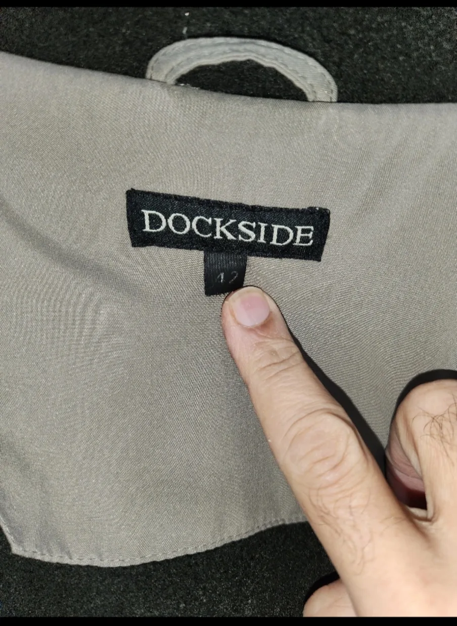 Men's Dockside Beige Winter Jacket Size L image indicator(2)
