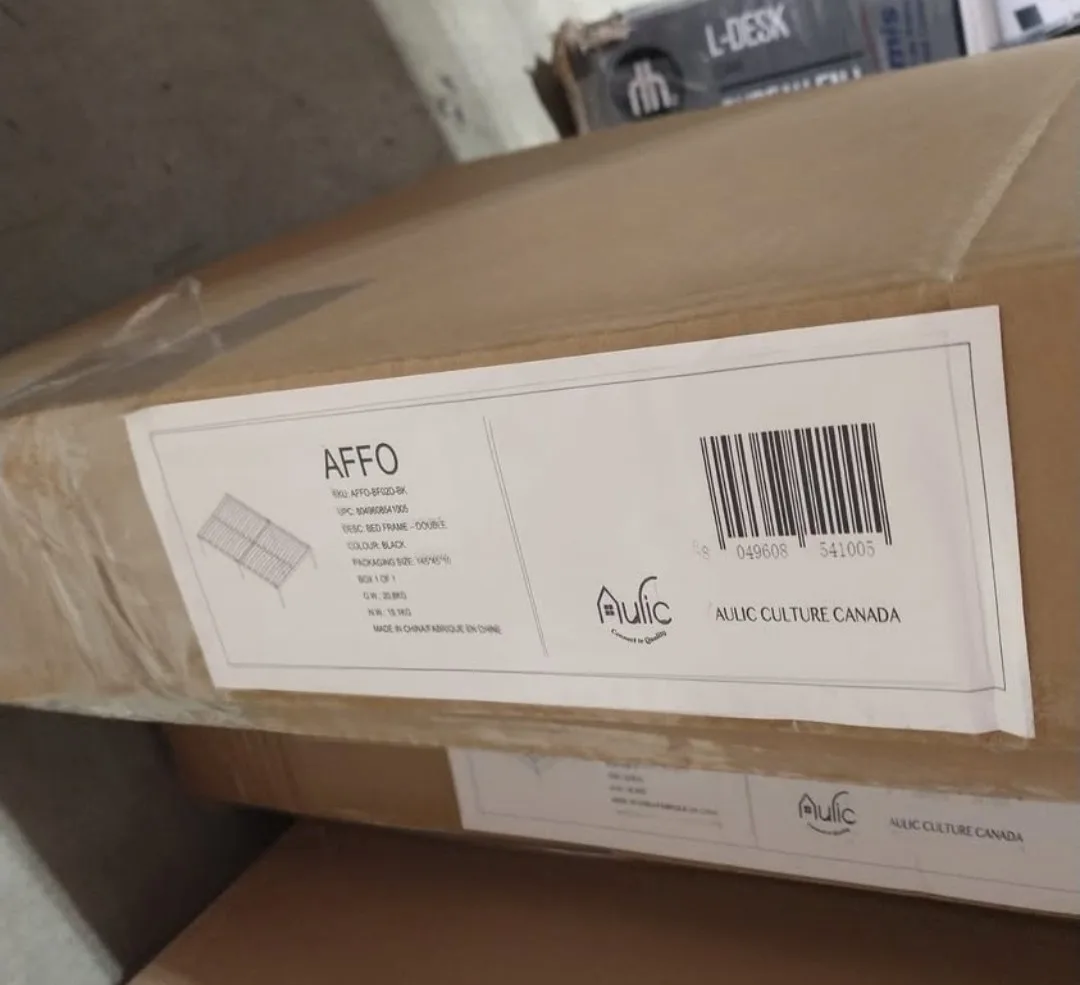 NEW Metal Platform Bed Frame Wood Slat Double Full Size image indicator(2)