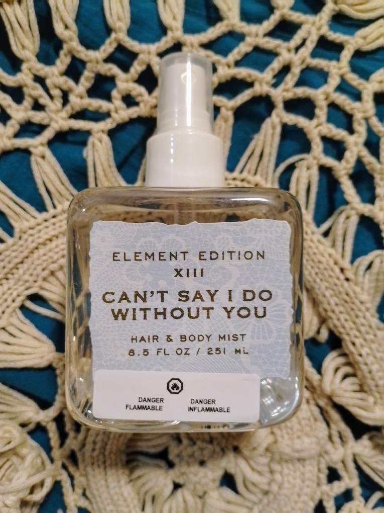 Element Edition XIII Can't Say I Do Without You Hair & Body Mist