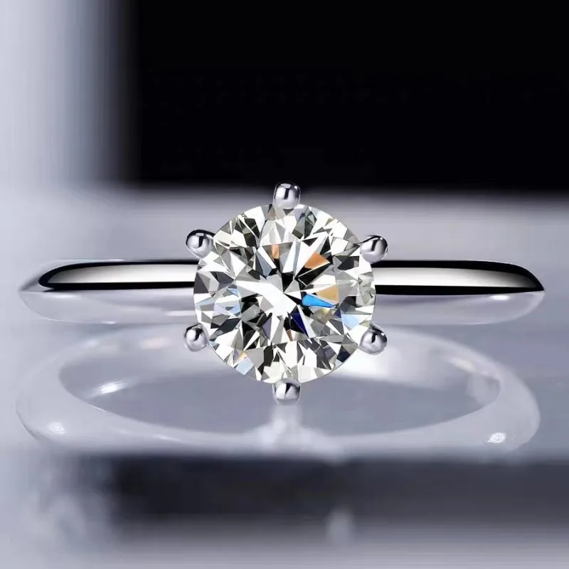 Elegant Solitaire Diamond Engagement Ring