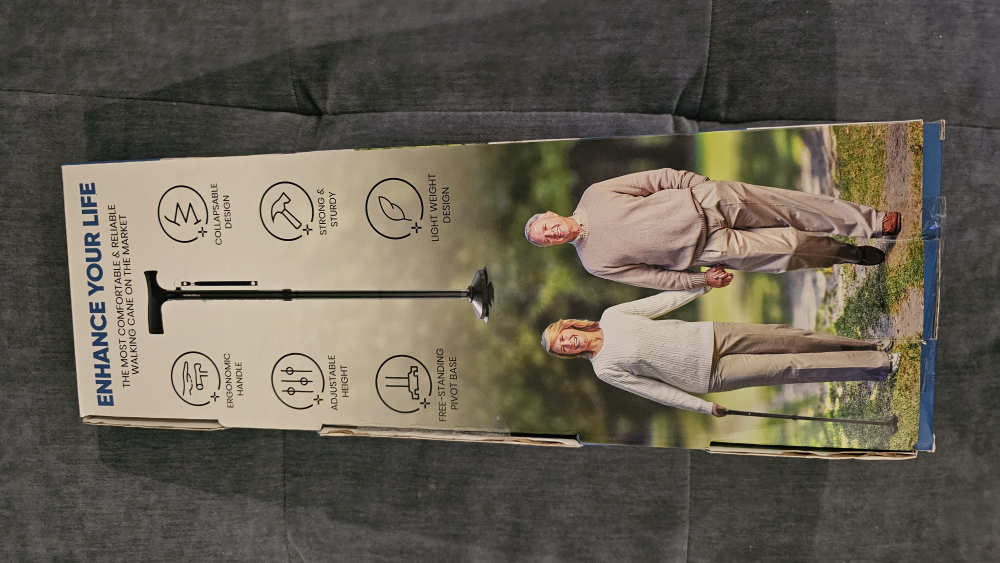 Honeybull Adjustable Walking Cane with Pivot Base - photo 3