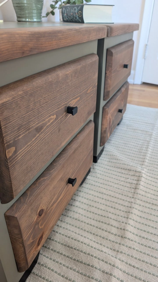 Refinished Nightstand Set - photo 5