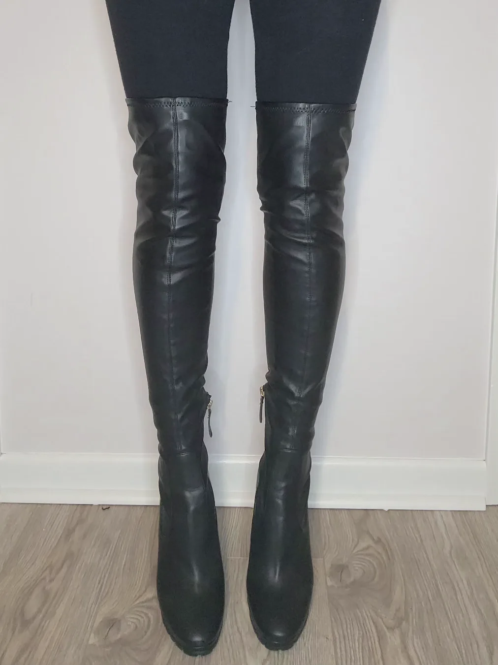 Aldo Black Over-the-Knee Boots image indicator(6)