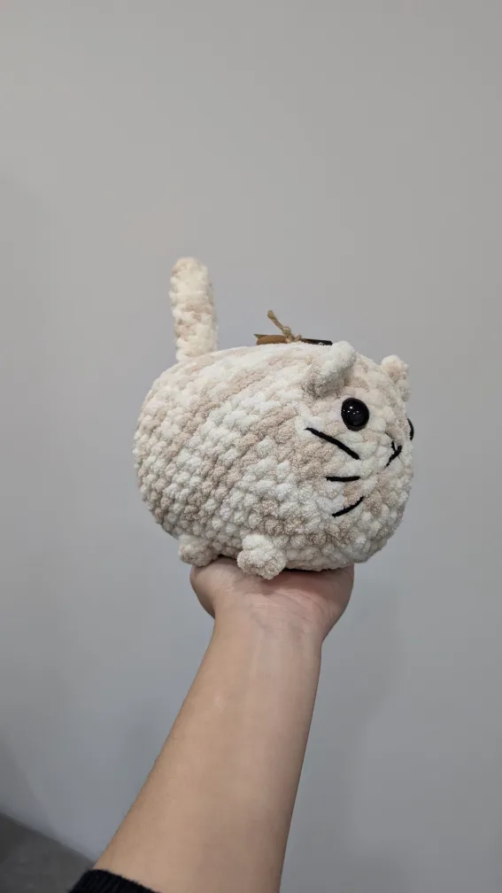 Handmade crocheted cat plushies, crochet cat, Cat thumbnail