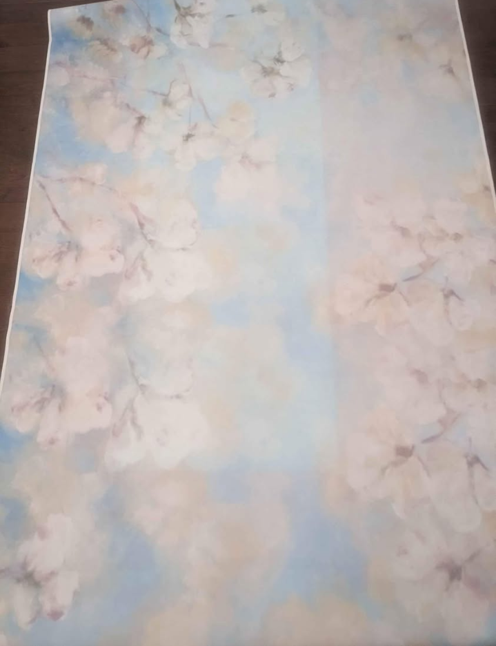 Vinyl 7ft x 5ft Photography Backdrop - Floral - photo 3