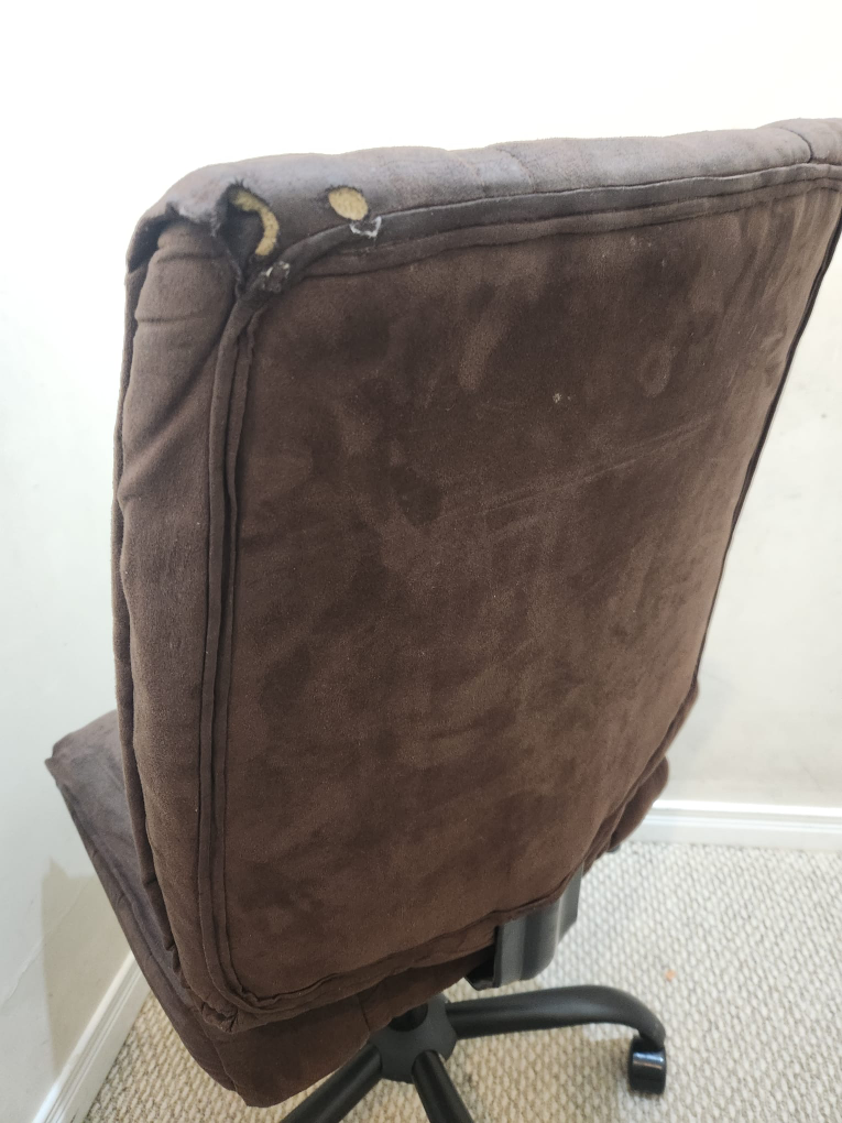 Brown Office Chair with Minor Damage - photo 4