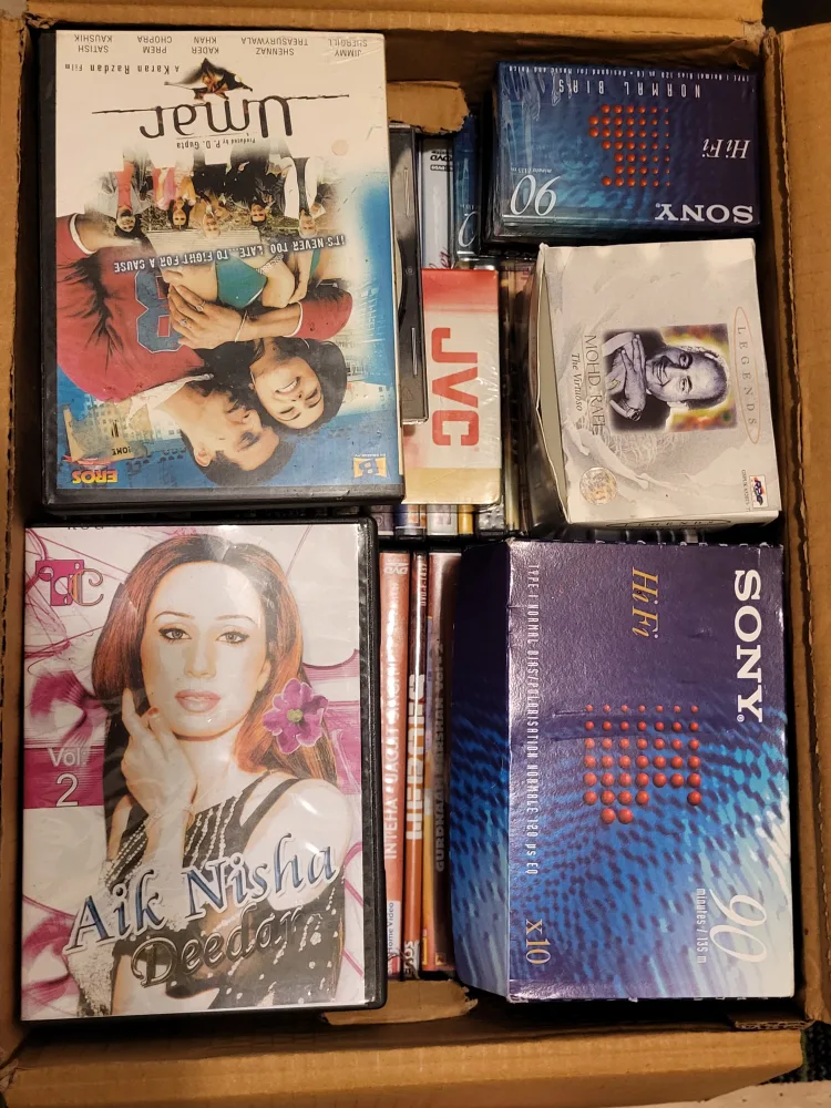 Large Bollywood DVD Collection Lot Hindi Punjabi image indicator(5)