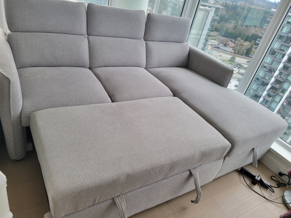 Ashley Sectional Sofa (Sofabed) adjustable headrest - photo 3