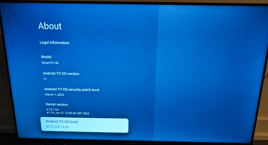 Hisense 43" UHD 4K Google TV (A6 Series) - Like New Condition - photo 3