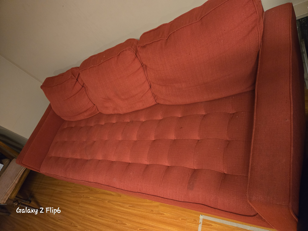 Red  Sofa - 3 seats - photo 5