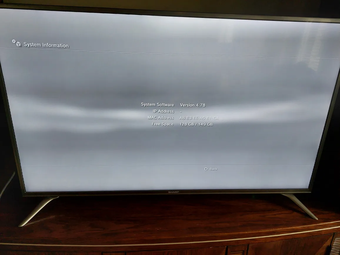 Sony Playstation 3 PS3 with game and controller image indicator(4)