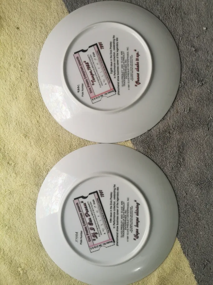 Elvis Presley Collector Plates - Set of 11 image indicator(9)